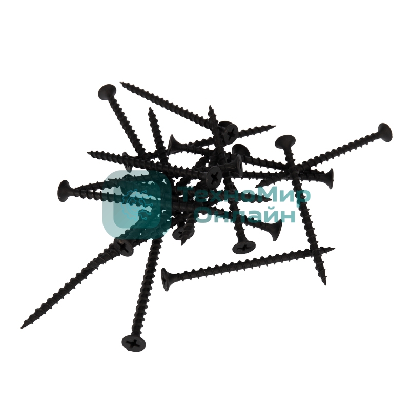 Саморез гипсокартон-дерево Kranz 3.8х65, пакет (10 шт.)