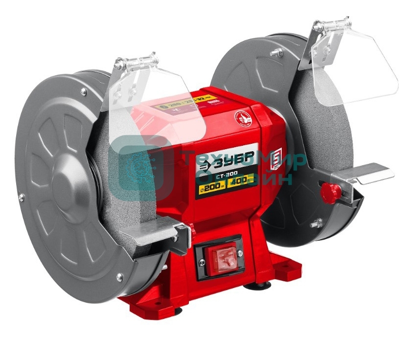Заточной станок Зубр, d200 мм, 400 Вт, СТ-200