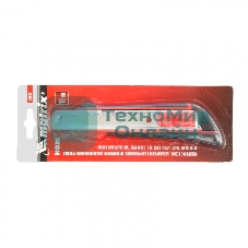 Нож Matrix, 18 мм выдвижное лезвие, метал. направляющая, эргоном. двухкомпонентная рукоятка