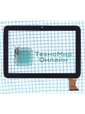 Сенсорное стекло (тачскрин) AD-C-103529-FPC, черное