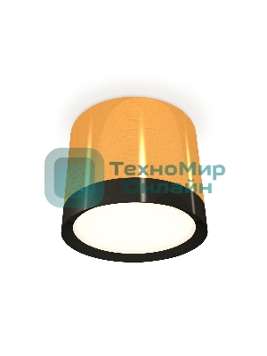 Светильник Ambrella Light XS8121001 PYG/PBK золото желтое полированное/черный полированный GX53 (C8121, N8113)
