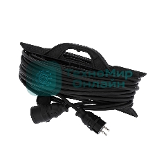 Удлинитель-шнур на рамке Rexant КГ 3х1.5, 20 м, морозостойкий, с/з, 16 А, 3500 Вт, IP44 (Сделано в России)