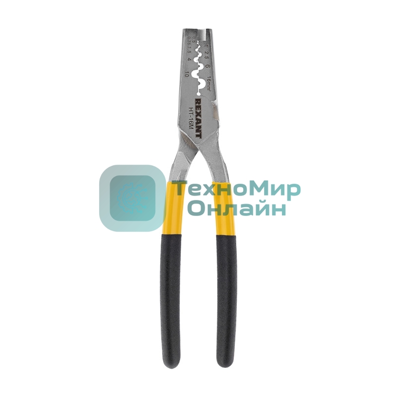 Пресс-клещи Rexant для обжима втулочных наконечников 0,5-16 мм² (HT-16M)