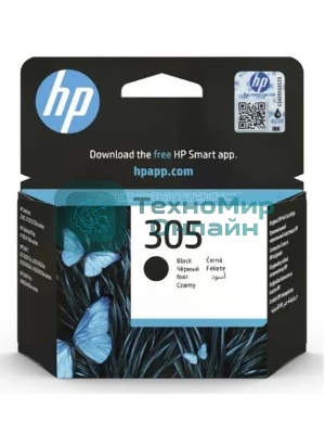 Картридж струйный HP 305 3YM61AE черный (120 стр.) для HP DJ 2320/2710/2720