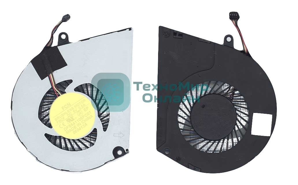Вентилятор (кулер) для ноутбука HP Envy 4, 6 (4 pin)