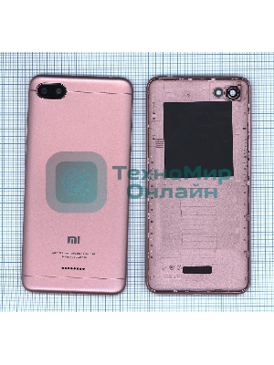 Задняя крышка для Xiaomi Redmi 6A Rose Gold