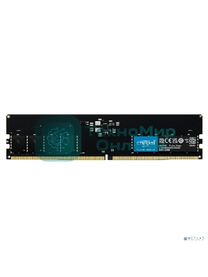 Оперативная память Crucial, DDR5, 16GB (1x16 GB), 5600 MHz, CL46, DIMM