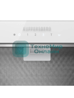 Вытяжка встраиваемая Kuppersberg Innova V 60 белый, 52.6 см, 1300 куб. м/ч, 46 дБ