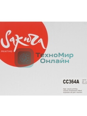 Картридж лазерный Sakura CC364A для HP LJ P4014/P4015/P4515, черный, 10000 к.