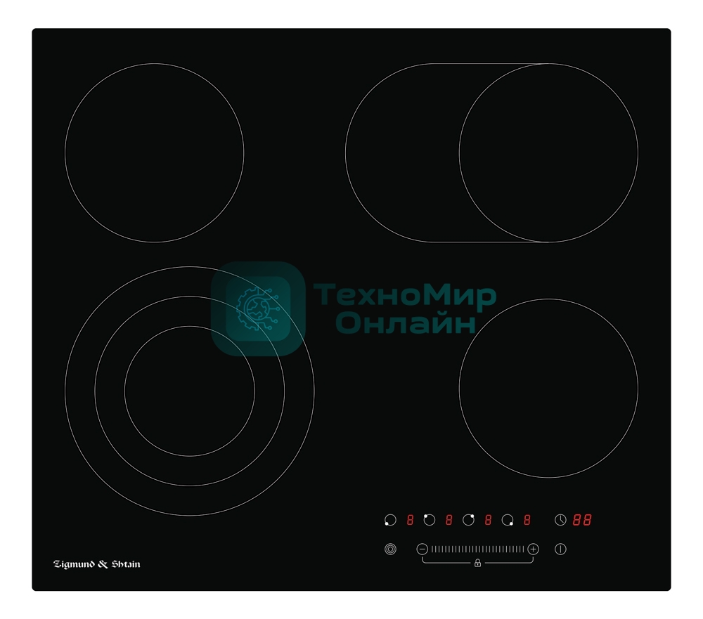 Стеклокерамическая варочная панель Zigmund & Shtain CN 38.6 B