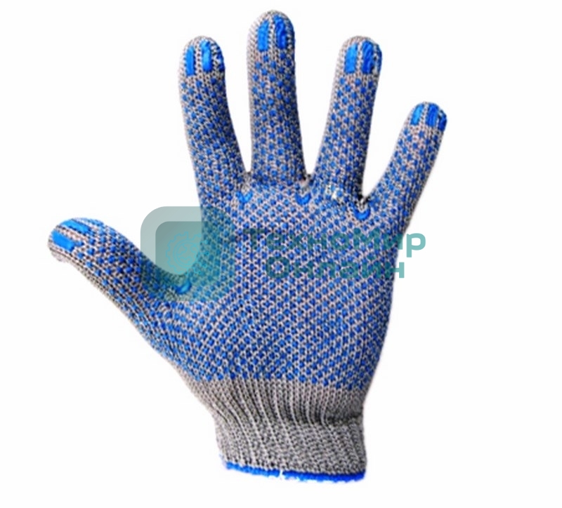 Перчатки Rexant х/б с покрытием ПВХ (