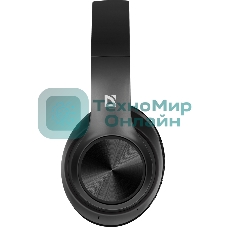Беспроводные/проводные наушники Defender FreeMotion B552 черный, накладные, Bluetooth + проводной, складная конструкция, до 5 ч