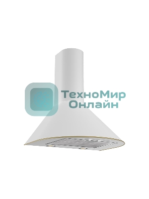 Вытяжка каминная Elikor Эпсилон 60П-430-П3Л белый/серебристый, 60 см, 430 куб. м/ч, 54 дБ