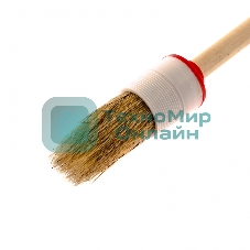 Кисть круглая MTX 82074 № 4 (25 мм), натуральная щетина, деревянная рукоятка
