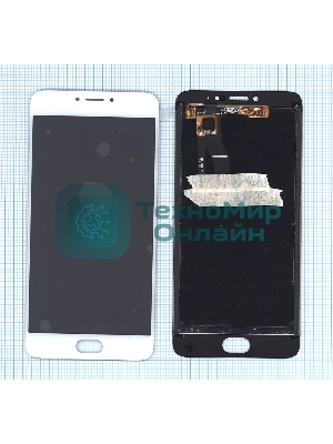 Дисплей для Meizu M3 Note M681H белый