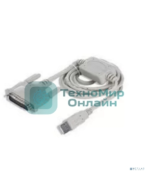 Переходник Gembird Переходник с USB DB25M/AM 1.8m блистер