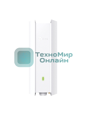 Двухдиапазонная точка доступа TP-Link EAP623-Outdoor HD, для улицы и помещений с поддержкой Wi-Fi 6 AX1800, 1 гиг. порт RJ45, 802.3af/at, Passive PoE (48 В, 0,5 А), IP67