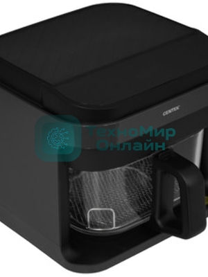 Аэрогриль Centek CT-3105 черный, 1500 Вт, 5 л, сенсор, 8 программ