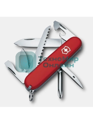 Нож перочинный Victorinox Hiker (1.4613) 91мм 13функций красный карт.коробка