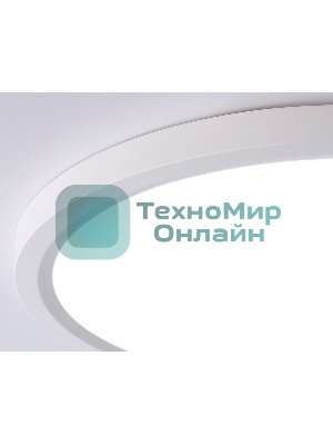 Светильник светодиодный ультратонкий Ambrella light FZ1907 WH белый IP54 35W 3000K-6500K CCT-переключатель D450*25 (Без ПДУ)