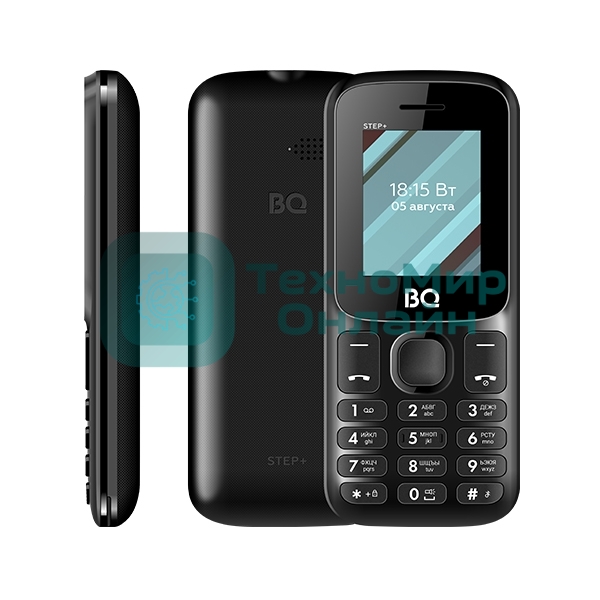 Мобильный телефон BQ 1848 Step+ черный