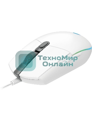 Мышь проводная Logitech G102 LIGHTSYNC белый, 8000 dpi, USB, кнопки - 6