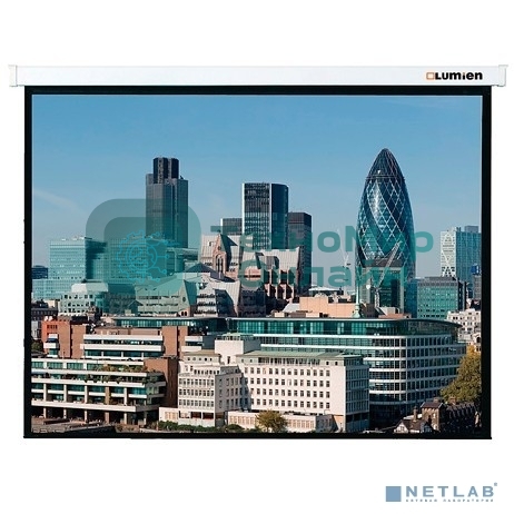 Экран с электроприводом Lumien Master Control 163х220 см (раб. область 119х212см) (95