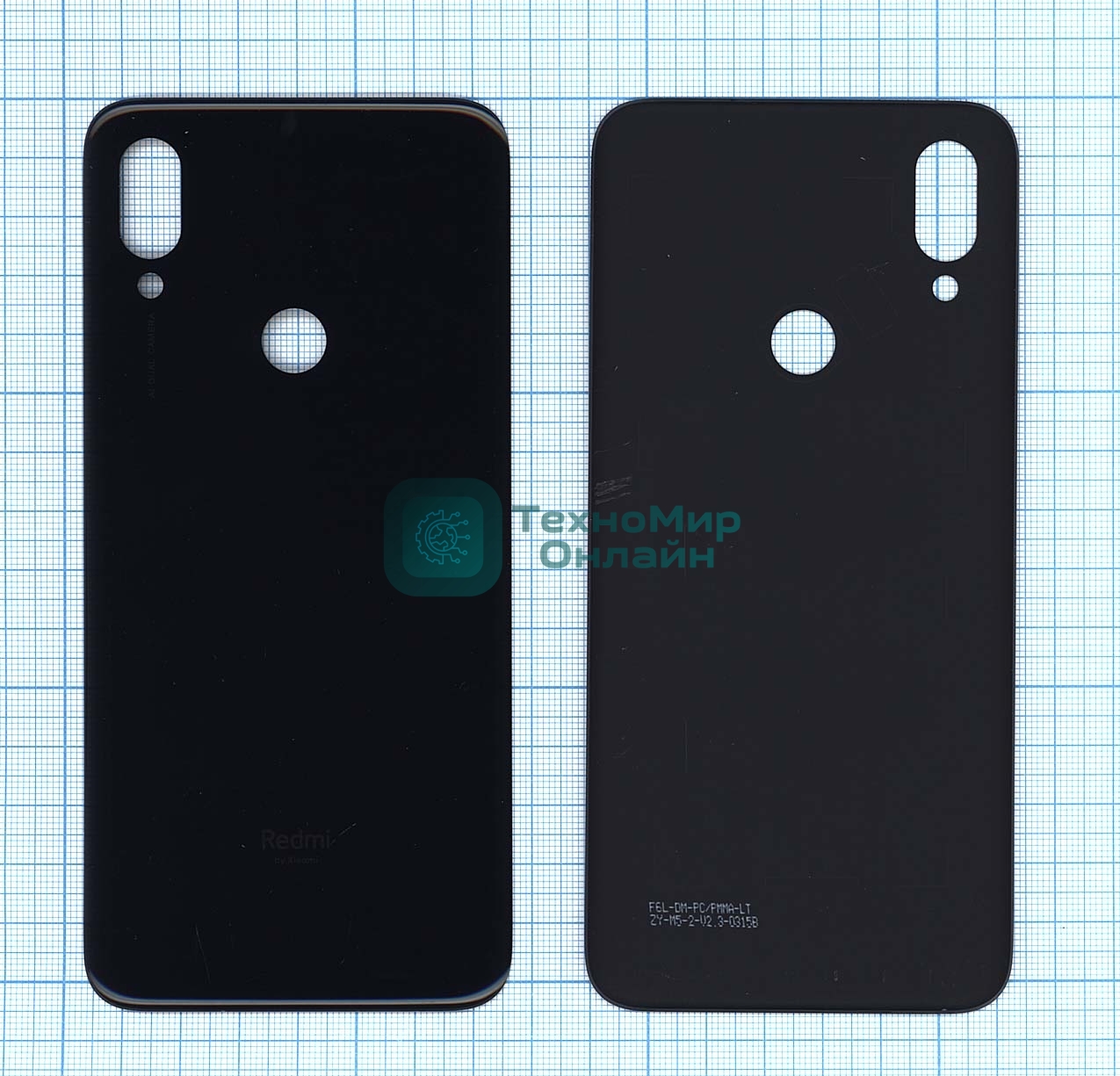 Задняя крышка для Xiaomi Redmi 7 черный