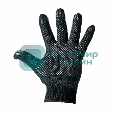 Перчатки полушерстяные с покрытием ПВХ (