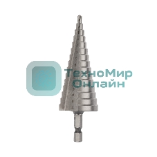 Сверло по металлу ступенчатое Kranz 4,0-32,0 мм