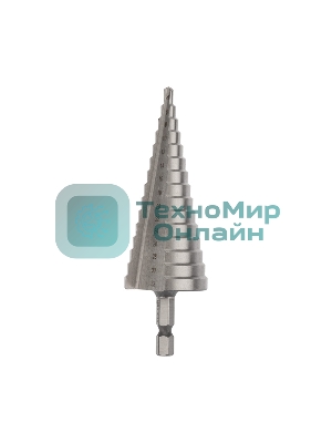 Сверло по металлу ступенчатое Kranz 4,0-32,0 мм