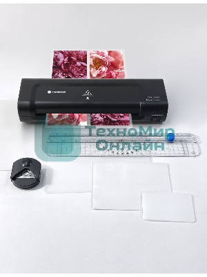 Ламинатор Гелеос ЛМ A4 Комбо, 2 вала, А4, 150мкм, 300 мм/мин