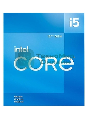 Процессор Intel Core i5-12400F Soc-1700 2.5GHz OEM