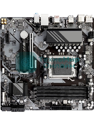 Материнская плата GIGABYTE B650M K, AM5, AMD B650, 4xDDR5, 4xSATA, 2xM.2, 1xPCIe 4.0 x16, 1xPCIe x1, 1xHDMI, 1xDP, 1x2.5Gb LAN, 1xUSB 3.2 Gen 2, 2xUSB 3.2 Gen 1, 4xUSB 2.0, 3x3.5 мм, 7.1, micro-ATX