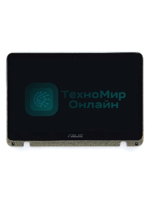 Модуль (матрица + тачскрин) для Asus Q304 черный с рамкой