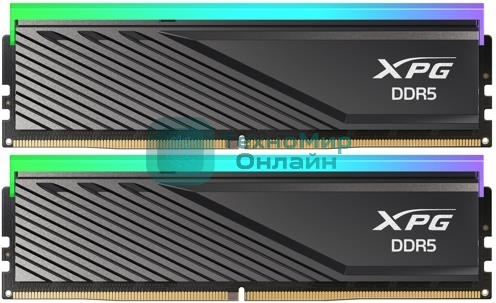Оперативная память XPG Lancer Blade, DDR5, 32GB (2x16GB), 6400MHz, CL32, DIMM, с радиаторами, RGB, черный