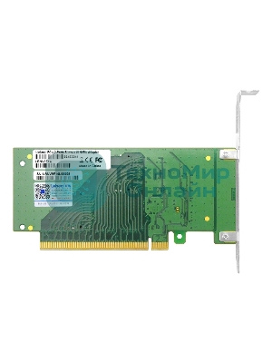 Адаптер для SSD PCIe x16 to Two SlimSAS SFF-8654 8i Adapter