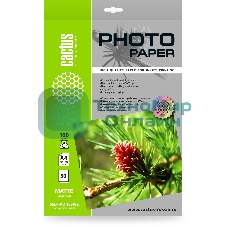 Фотобумага Cactus CS-MSA410050 A4/100г/м2/50л./белый матовое самоклей. для струйной печати