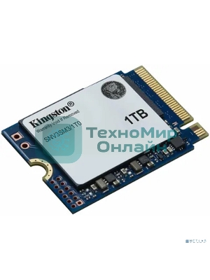 Накопитель SSD Kingston NV3, 1000Gb, M.2(22x30мм), NVMe, PCIe 4.0 x4, 3D TLC, R/W 6000/4000Mb/s, TbW 320, DWPD 0.2 (60 мес)
