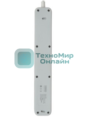 Сетевой фильтр Гарнизон 2.0 Мультипорт EPS-4-U3-W-4, 4 р, 10А, 3xUSB, 4 м, ур.защиты 2+, белый, пакет