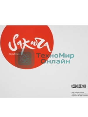 Картридж лазерный Sakura CC364X/CE390X для HP LaserJet 4014/P4014dn/P4014n/P4015dn/P4015/4015n/4015tn/P4515/4515n/4515tn/4515x/4515fx, M4555MFP/M601/M601n/M602n/M602dn/M602x/M603/M603n/M603dn/M603xh, черный, 24000 к.