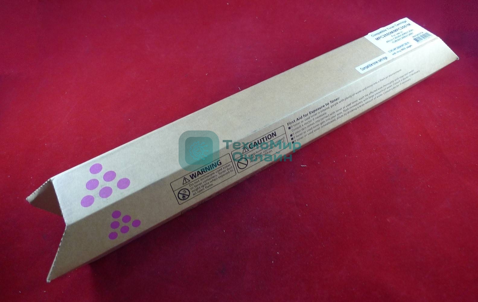 Картридж лазерный Ricoh Aficio MP C2030/C2050/C2051/C2530/C2550/С2551 пурпурный, type MPC2550E/MPC2551E (туба, 210г) JPN