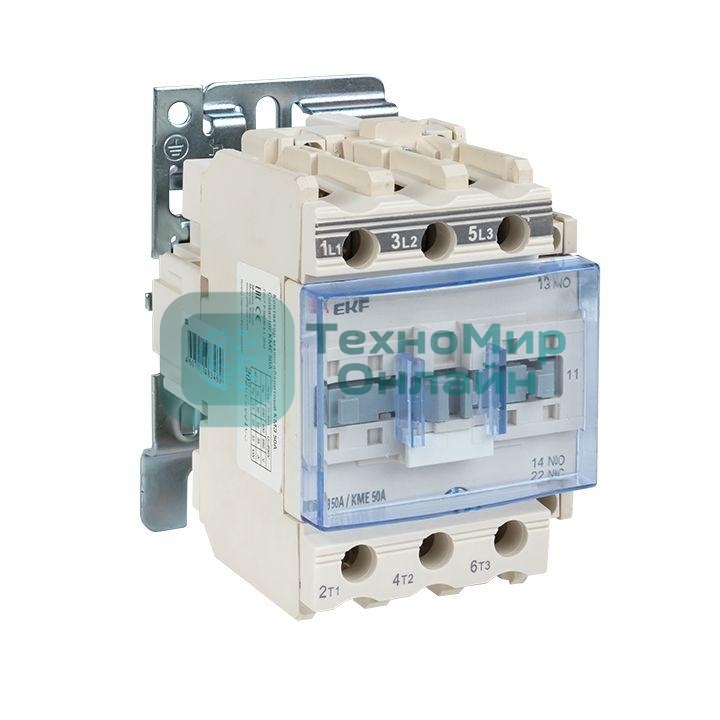 Контактор КМЭ 50А 220В NO+NC EKF ctr-s-50-220