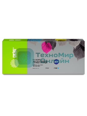 Картридж струйный Cactus CS-SJIC30PC голубой (295мл) для Epson ColorWorks TM-C7500G