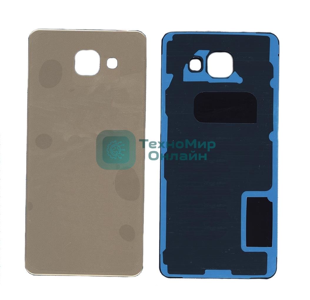 Задняя крышка для Samsung A510 Galaxy A5 (2016) золотой