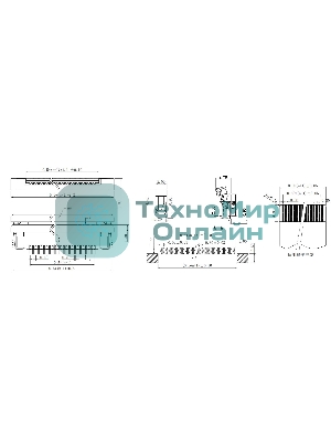 Разъем FPC Half Coverage Bottom Contact 0.5K-BX-10PWB 10 pin высота 2мм шаг 0,5мм