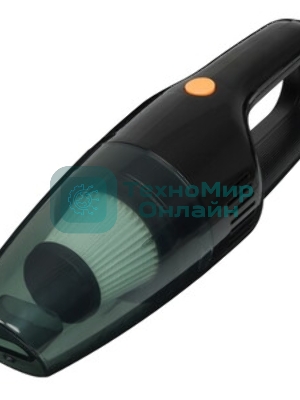 Пылесос автомобильный QUMO VaccoPM 6D черный/серый, 120 Вт, уборка сухая, пылесборник контейнер 0.35 л