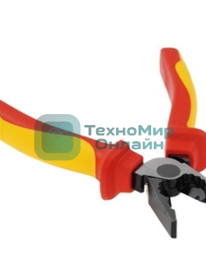 Плоскогубцы Deli DL512007 диэлектрические комбинированные, 180 мм, сталь Cr-V, сертификат VDE для работ под напряжением до 1000 В