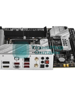 Материнская плата MSI B760M PROJECT ZERO,(Обратное подключение разъемов) LGA 1700, Intel B760, 4xDDR5, 4xSATA, 2xM.2, 1xPCIe 5.0 x16, 1xPCIe 4.0 x4, 1xPCIe x1, 1xHDMI, 1xDP, 3xUSB 3.2 Gen 2, 4xUSB 2.0, 1xUSB 3.2 Gen 2x2, 1x 2.5Gb LAN, 5x3.5 мм, 7.1, mATX