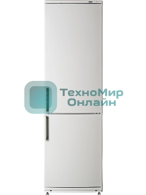 Холодильник Atlant XM-4024-000 белый двухкамерный 246/101л морозилка снизу